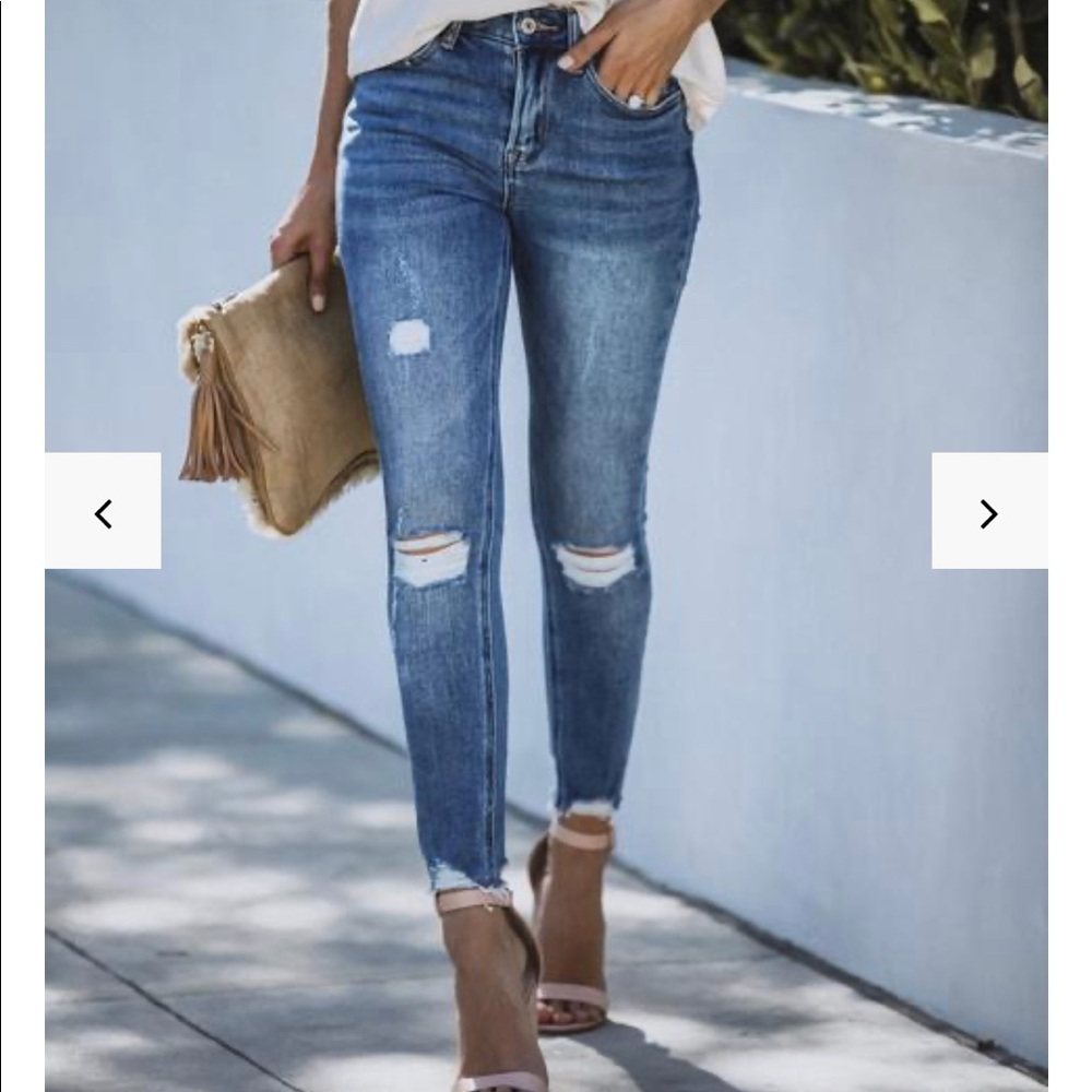 Vervet *Vici* Rediscover Hi Rise Skinny